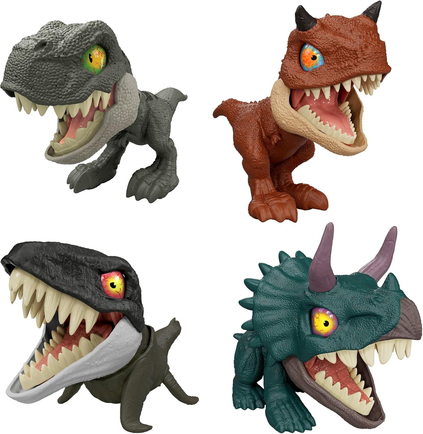 JURASSIC WORLD Figures, Complete Set of 4 Mini Figures (Box Set) 986C-JDC39