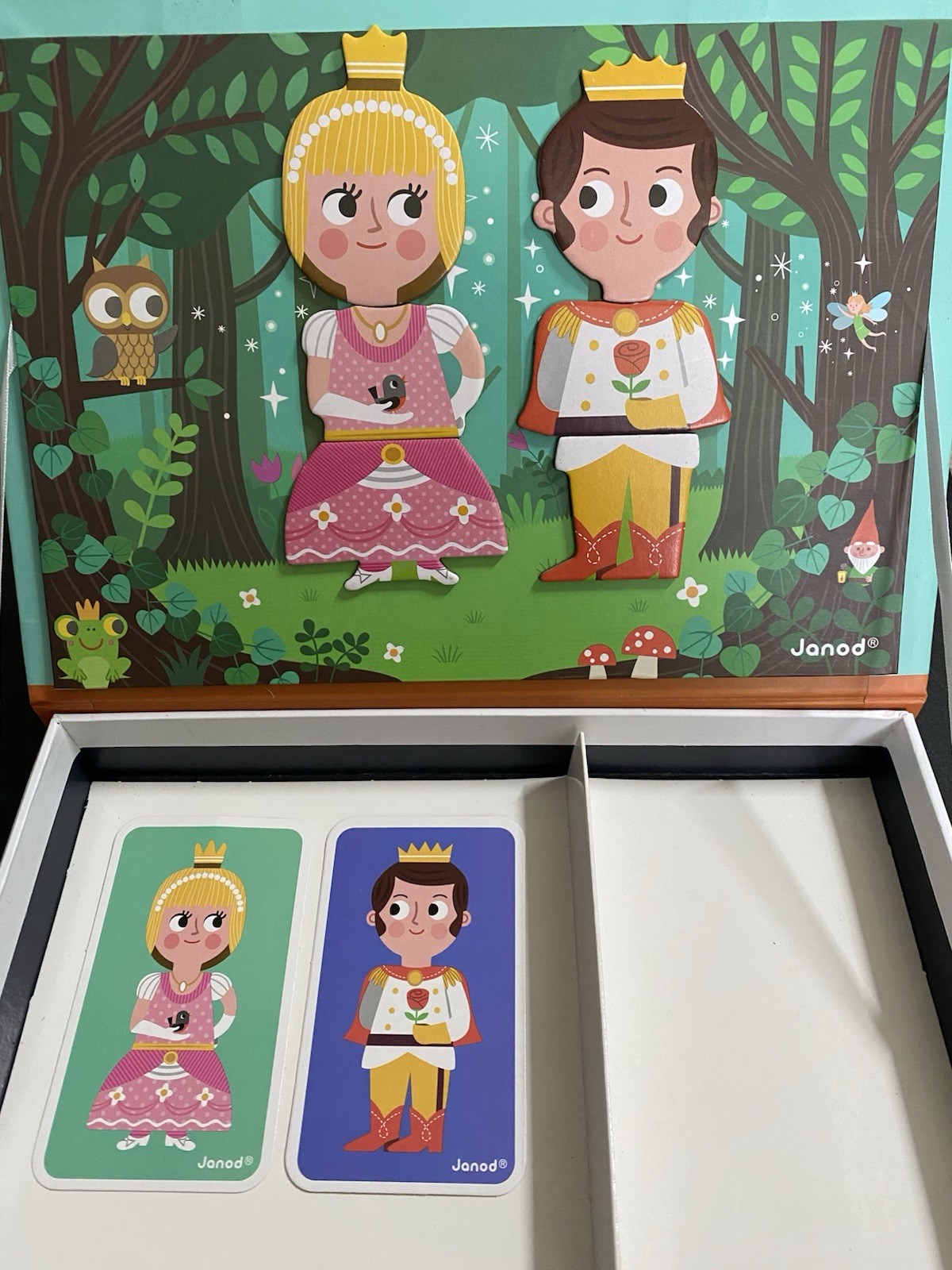 Janod Fairytale Magnetic Puzzle Activity 40 Pieces Ages 3-8