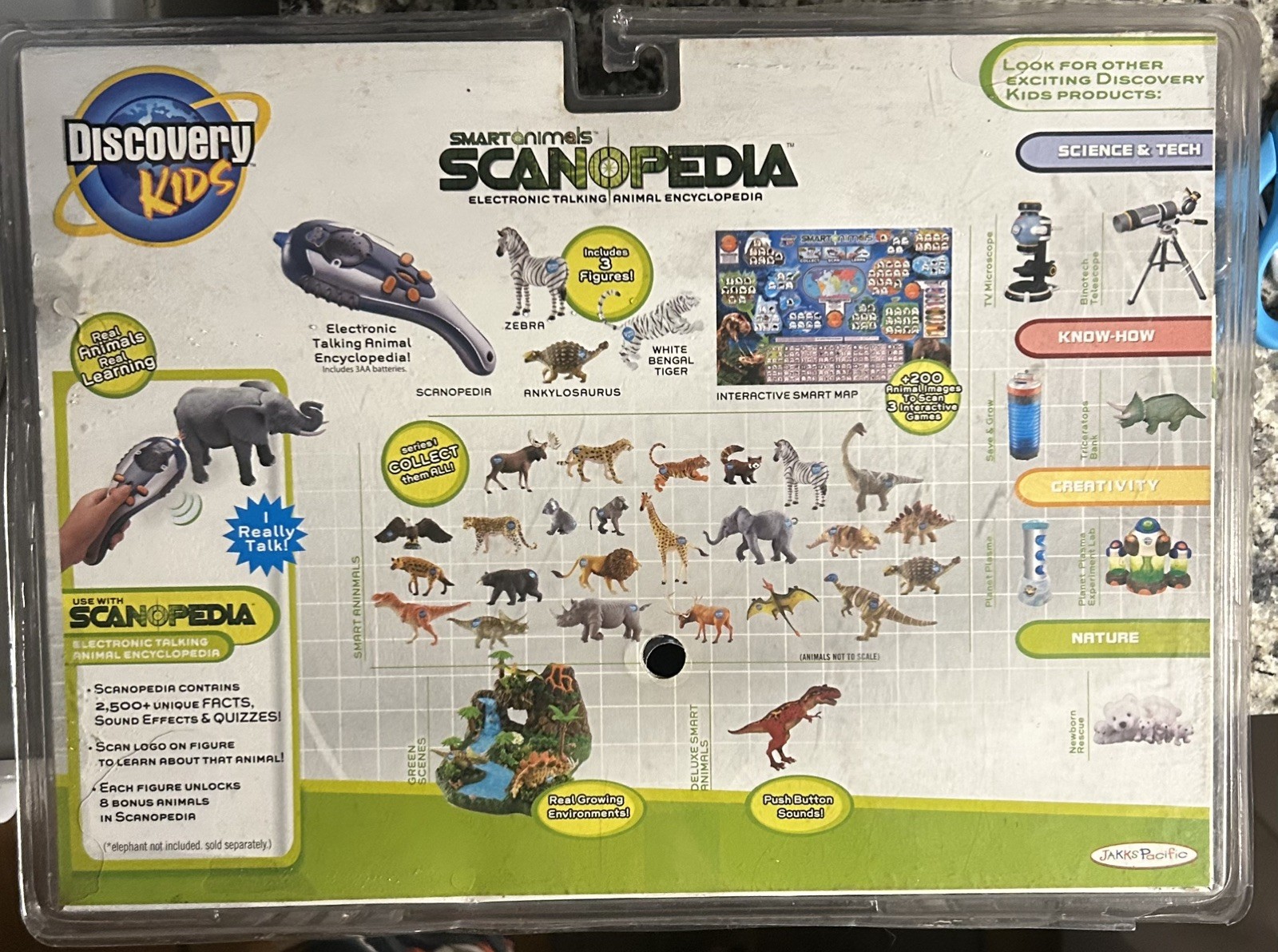 Discovery Animal Scanopedia Electronic Talking Scans Any Smart Animal NEW