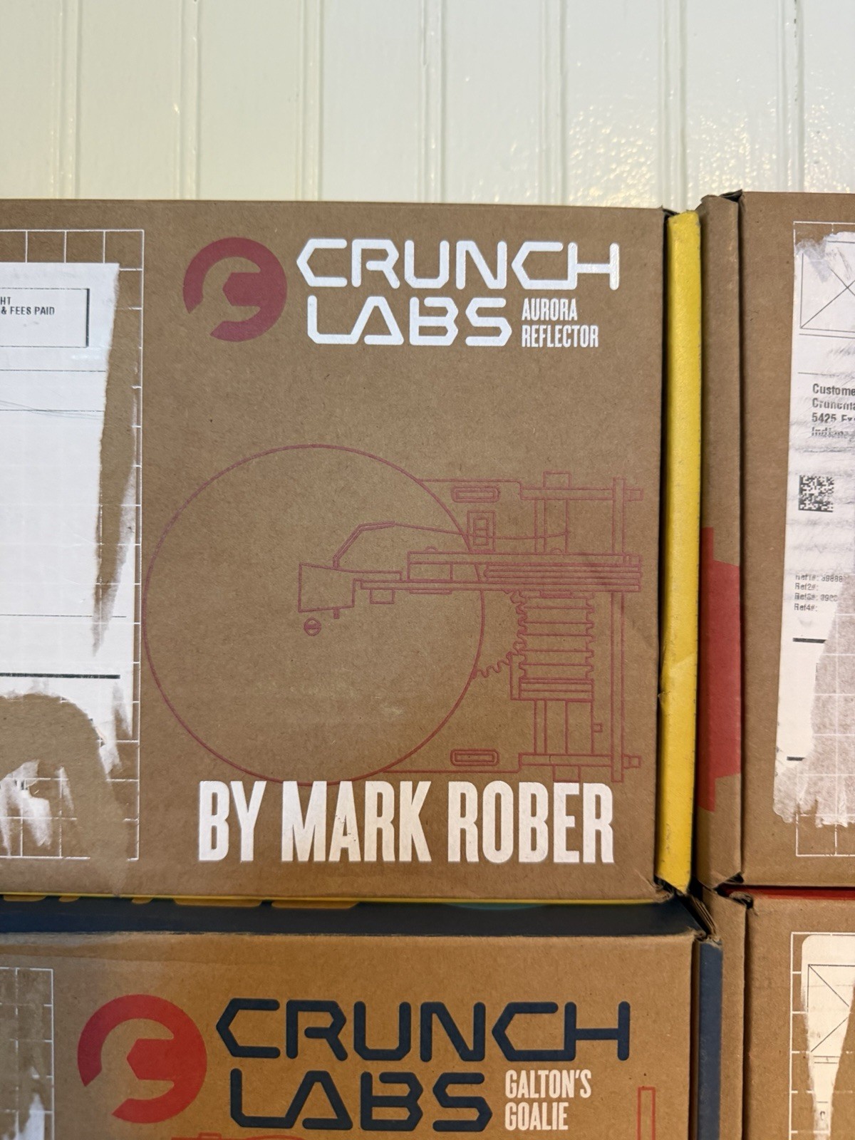 Mark Rober Crunch Labs Lot Of 4 GALTON’S GOALIE Kit Aurora Reflector V Clean