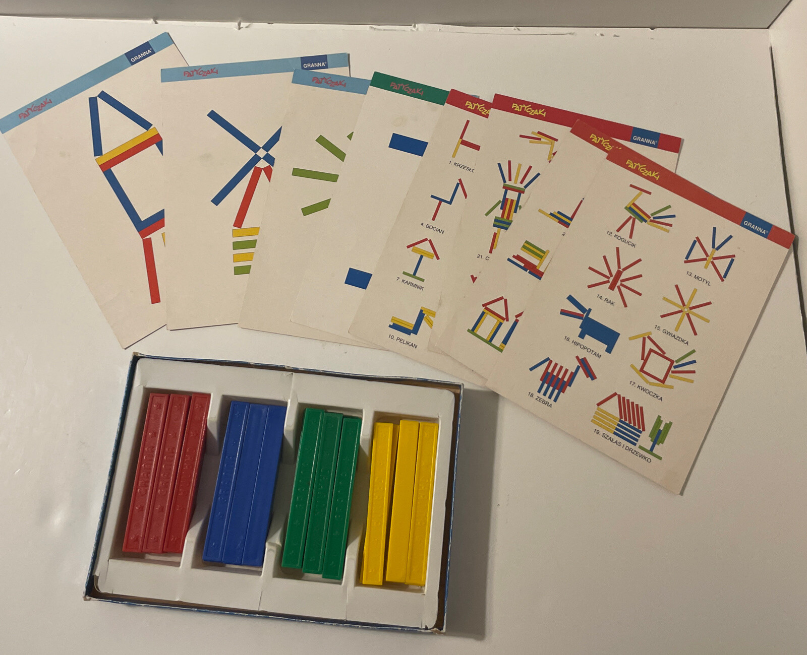 Lucky Sticks Educational Toy by Granna – Polish and English Instructions