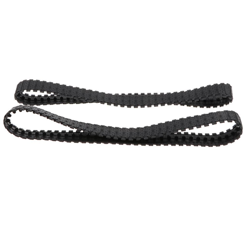 2pcs Rubber Tank Track for Cross Country Vehicle Model