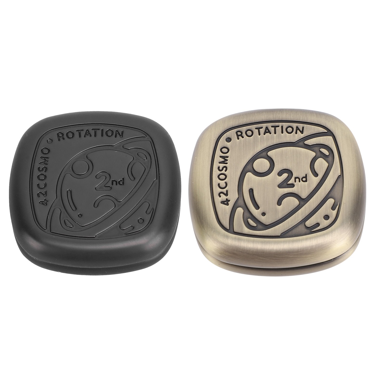 Fingertip Slider Four Way Rotating Push Card Metal Magnetic Fingertip Slider