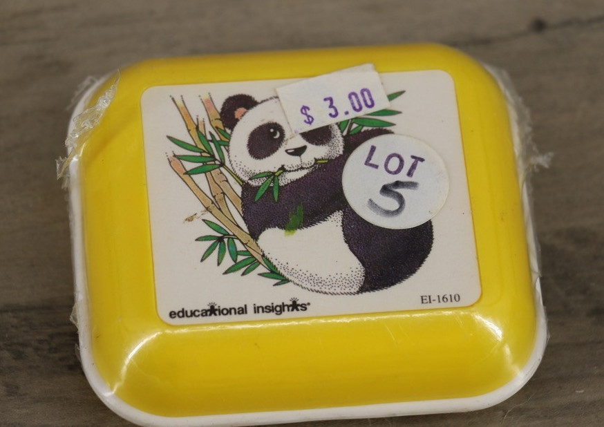 Educational Insights Panda Rubbing Plate EI-1610 NEW Sealed Classroom Art