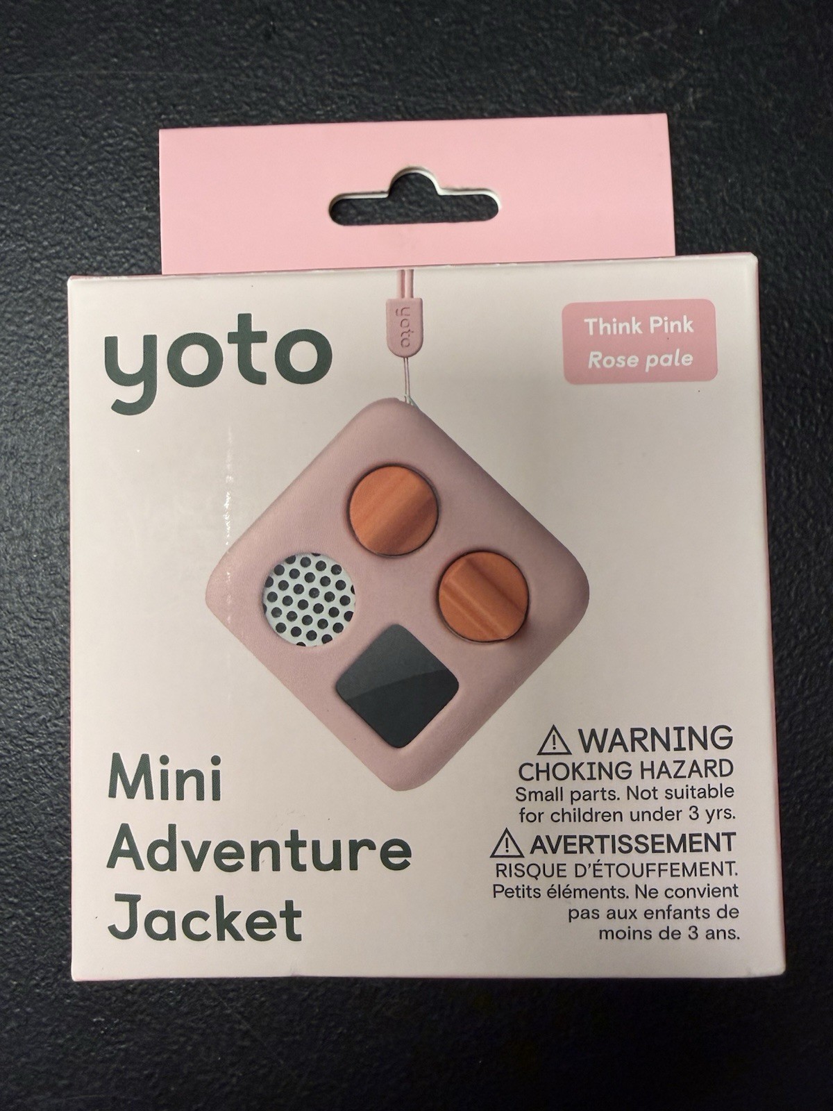 Yoto Audio Player Mini Adventure Jacket Think Pink Rose Pale Protective Case NEW