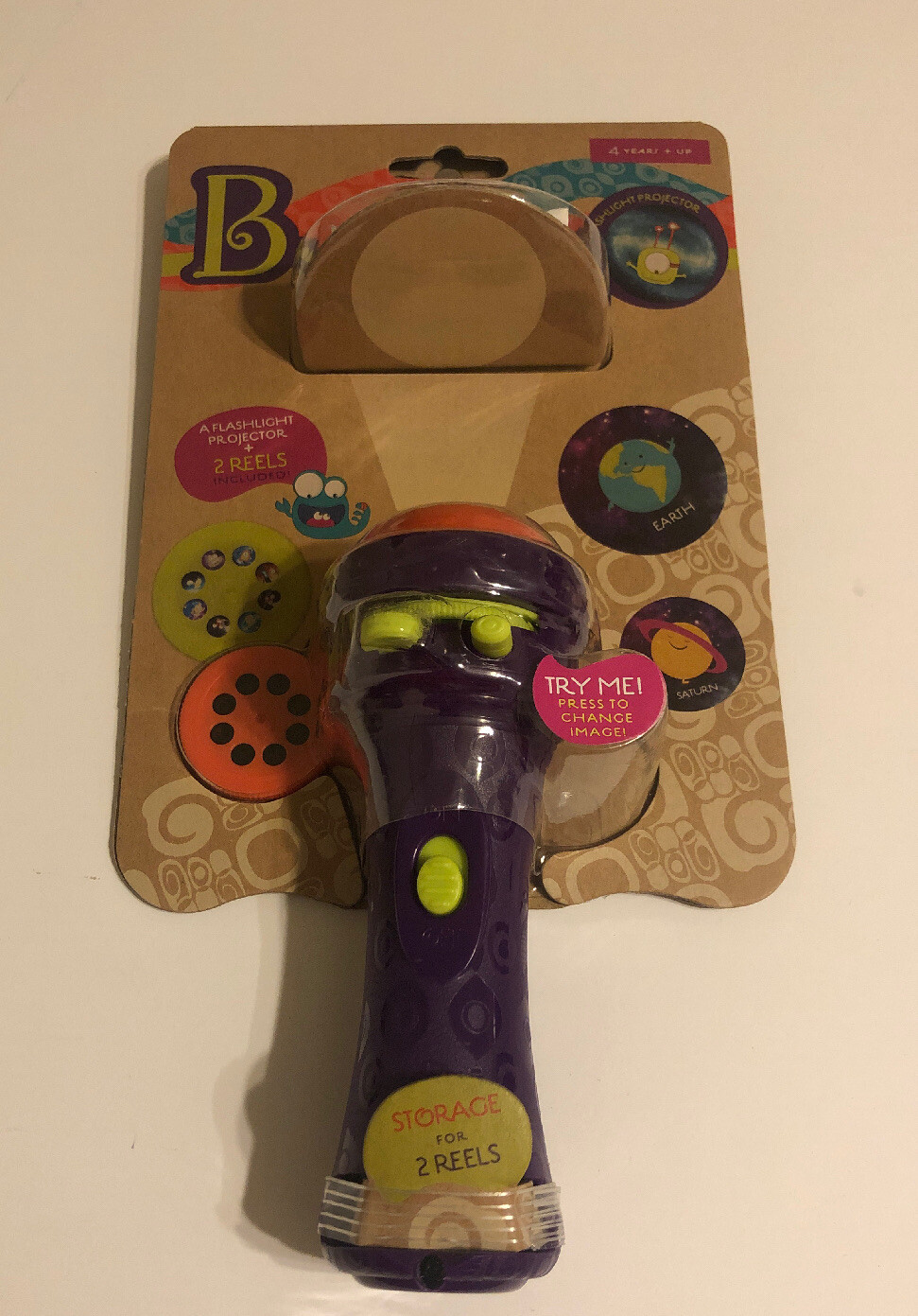 B. Toys – Light Me To The Moon Projector Flashlight Toy