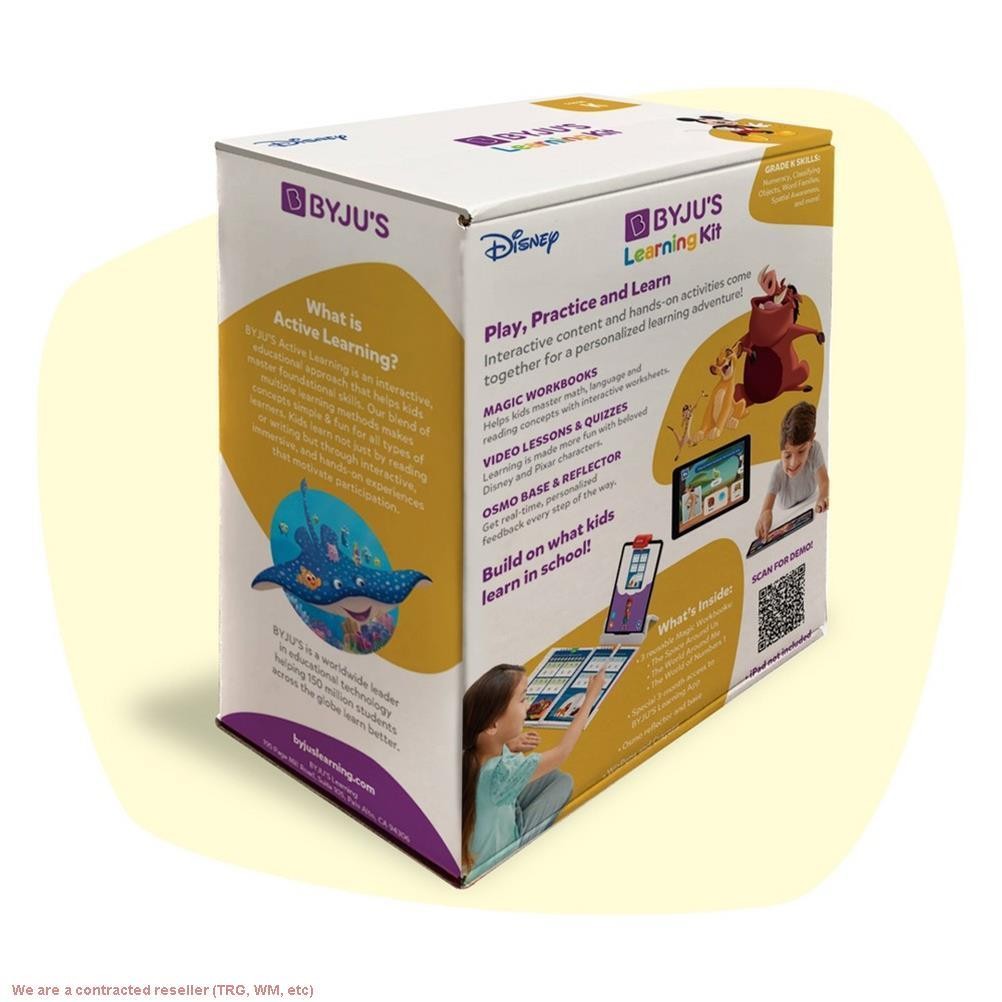 BYJU’S Learning Kit: Disney, Grade K, Essential Edition