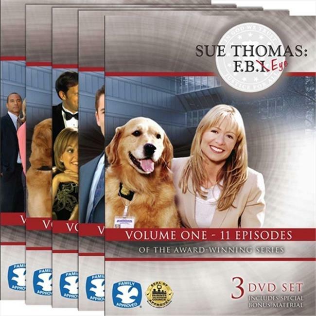 Cicso Independent DVD440 Sue Thomas – F.B.Eye Volumes 1-5 DVD Set