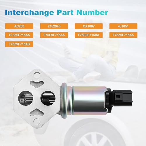 Idle Air Control Valve Compatible with 1997-2004 Ford Expedition F-150 4.6L