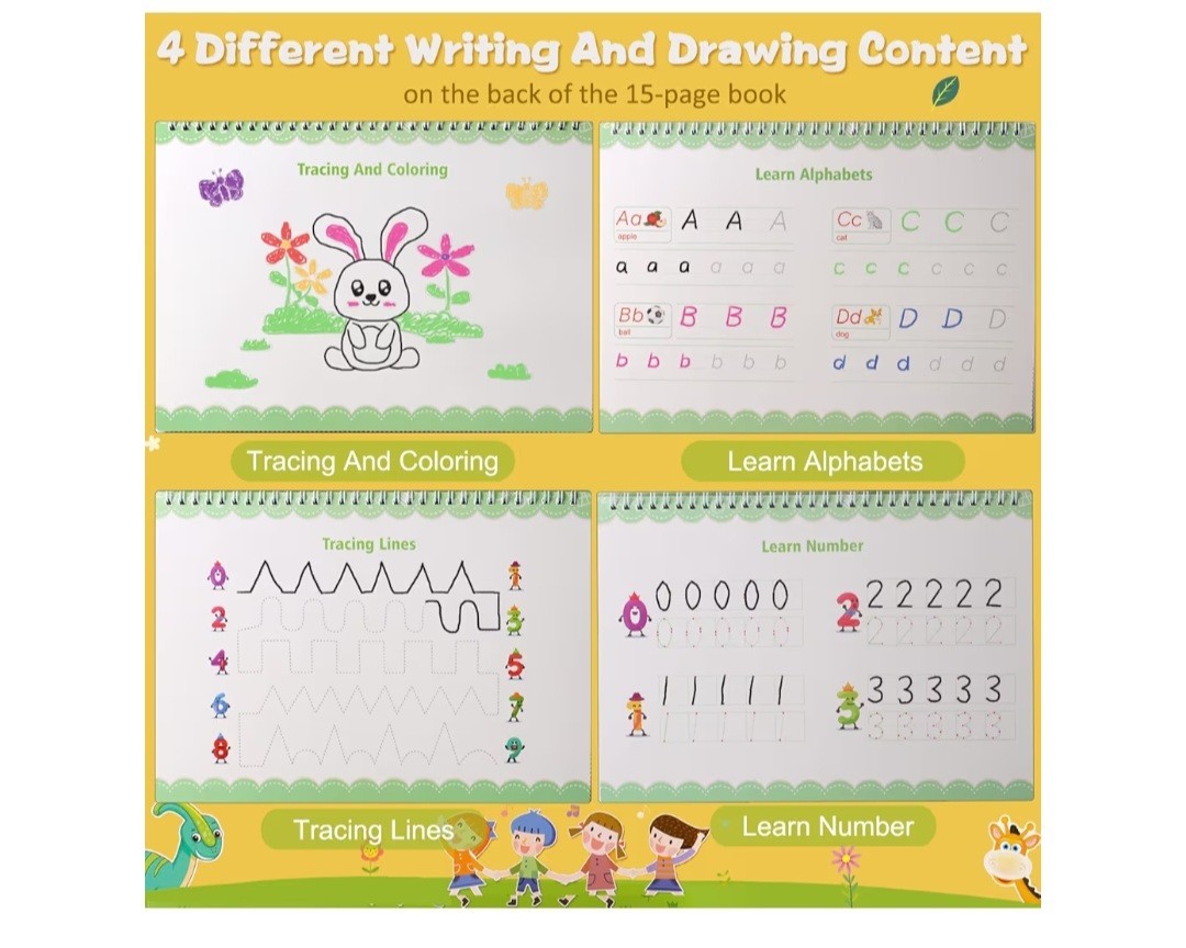 My Preschool Busy Book Learning Activities for 3+ Age Children-NEW IN ORIG PKG