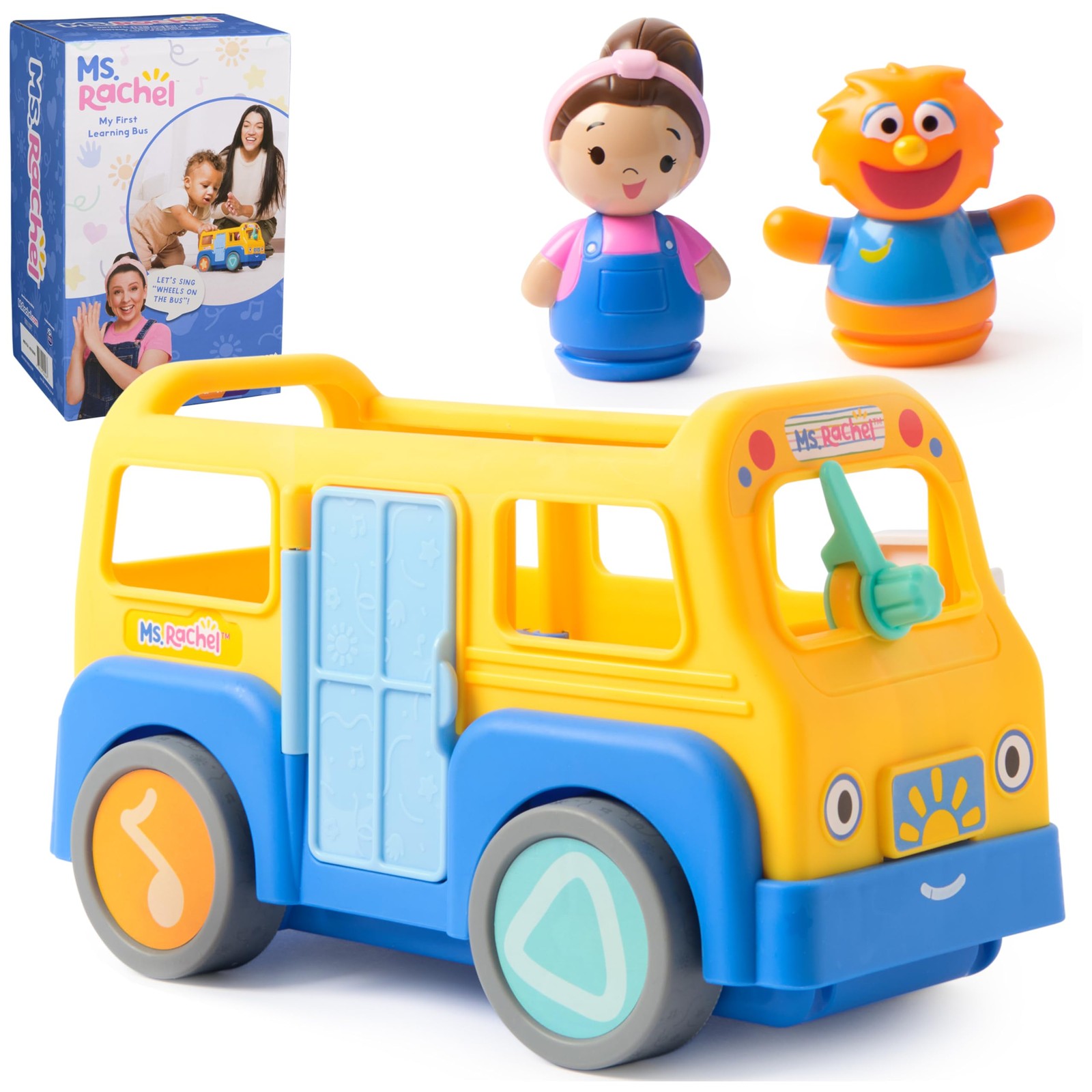 Ms. Rachel Official My First Learning Electronic School Bus 1, Multicolor