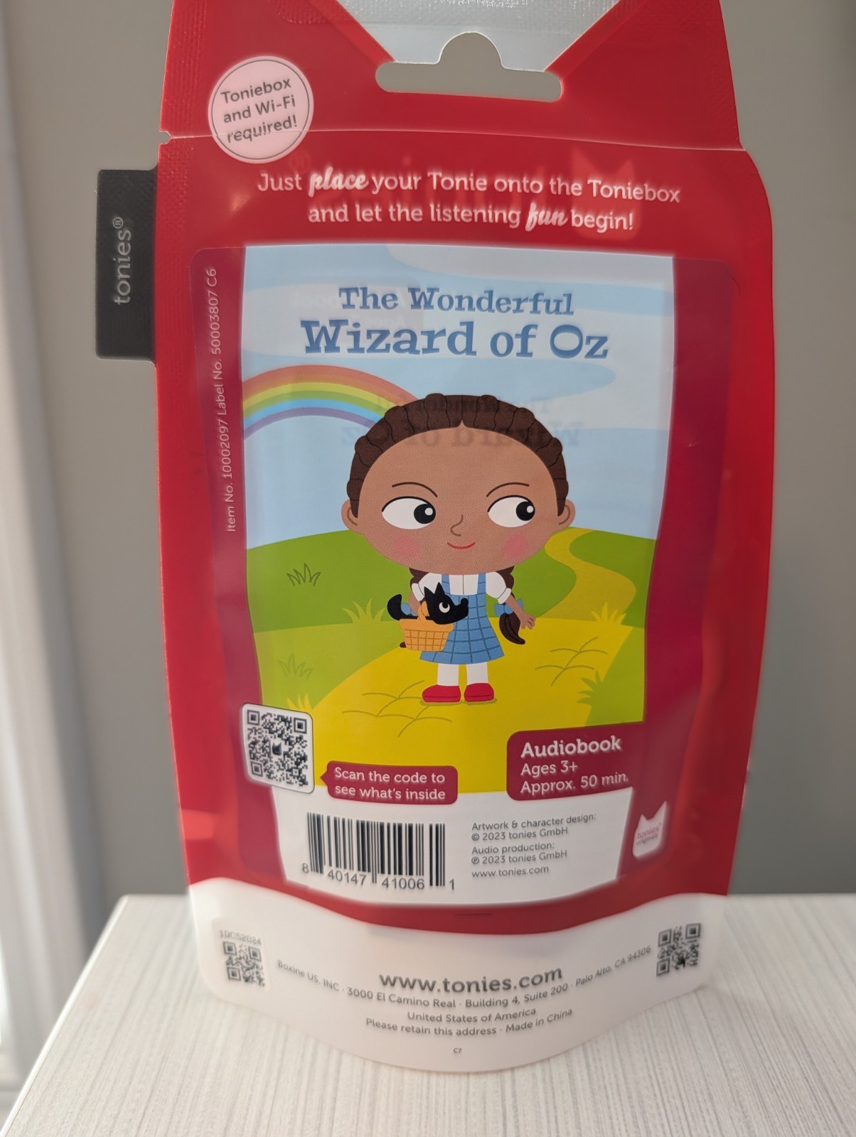 Favorite Classics: The Wonderful Wizard of Oz Tonie Audiobook