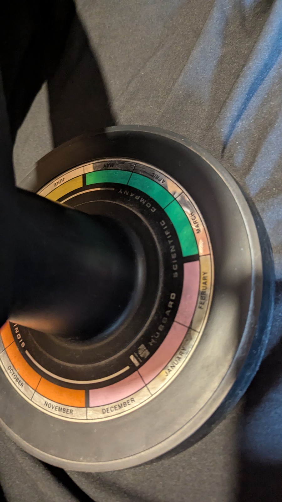 Vintage Solar System Sun Moon Earth Model Hubbard Scientific Co Orery