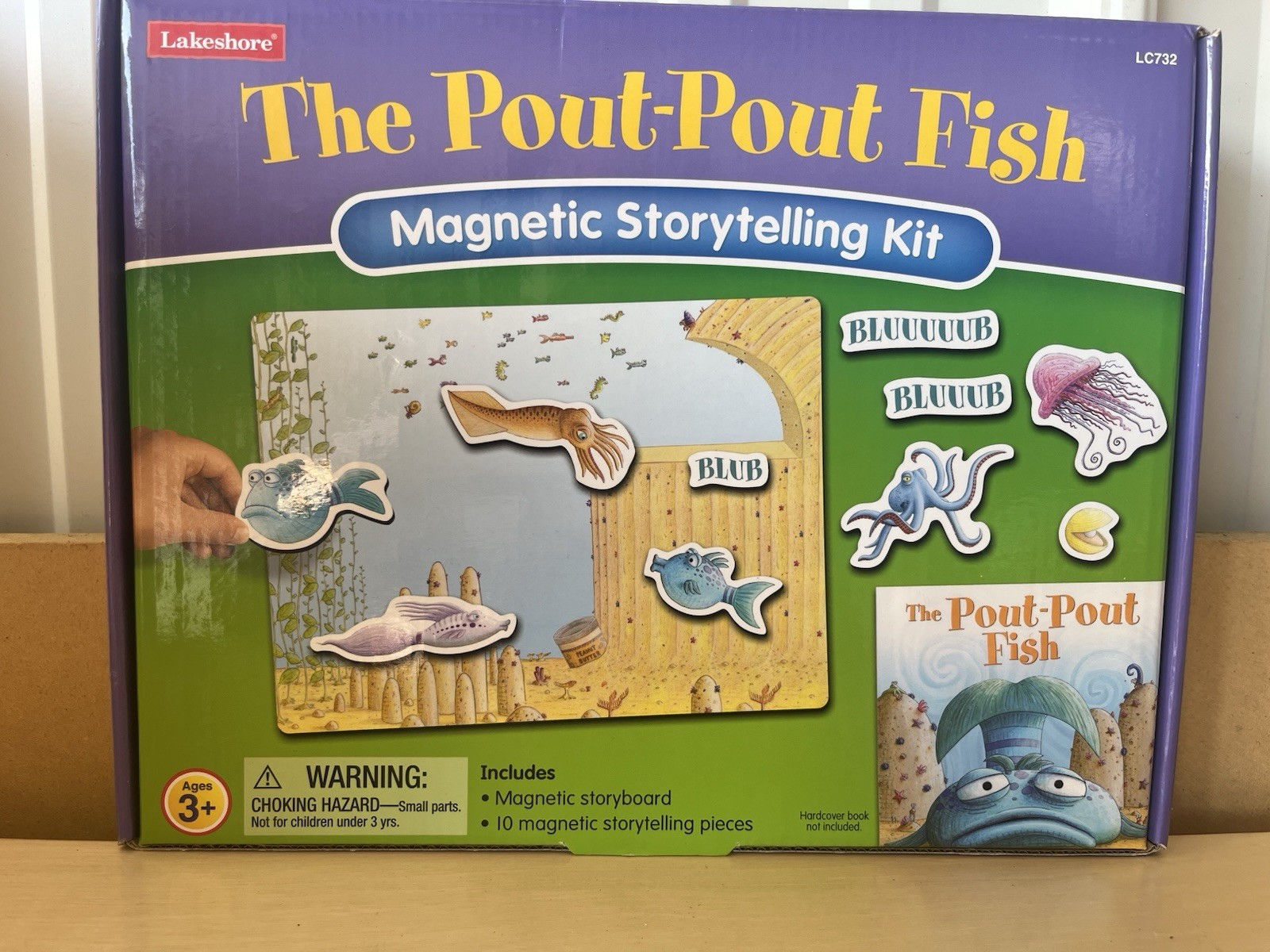 Magnetic Story Telling The Pout Pout Fish Interactive Toy for Kids Age 3