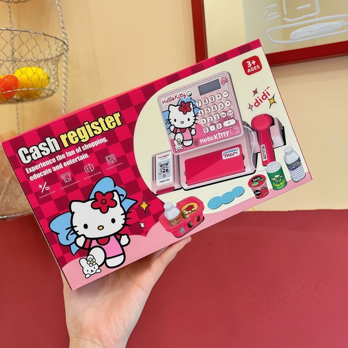 Hello Kitty Coin Counter Change Money Cash Counting Machine Bank Kids Toy sound