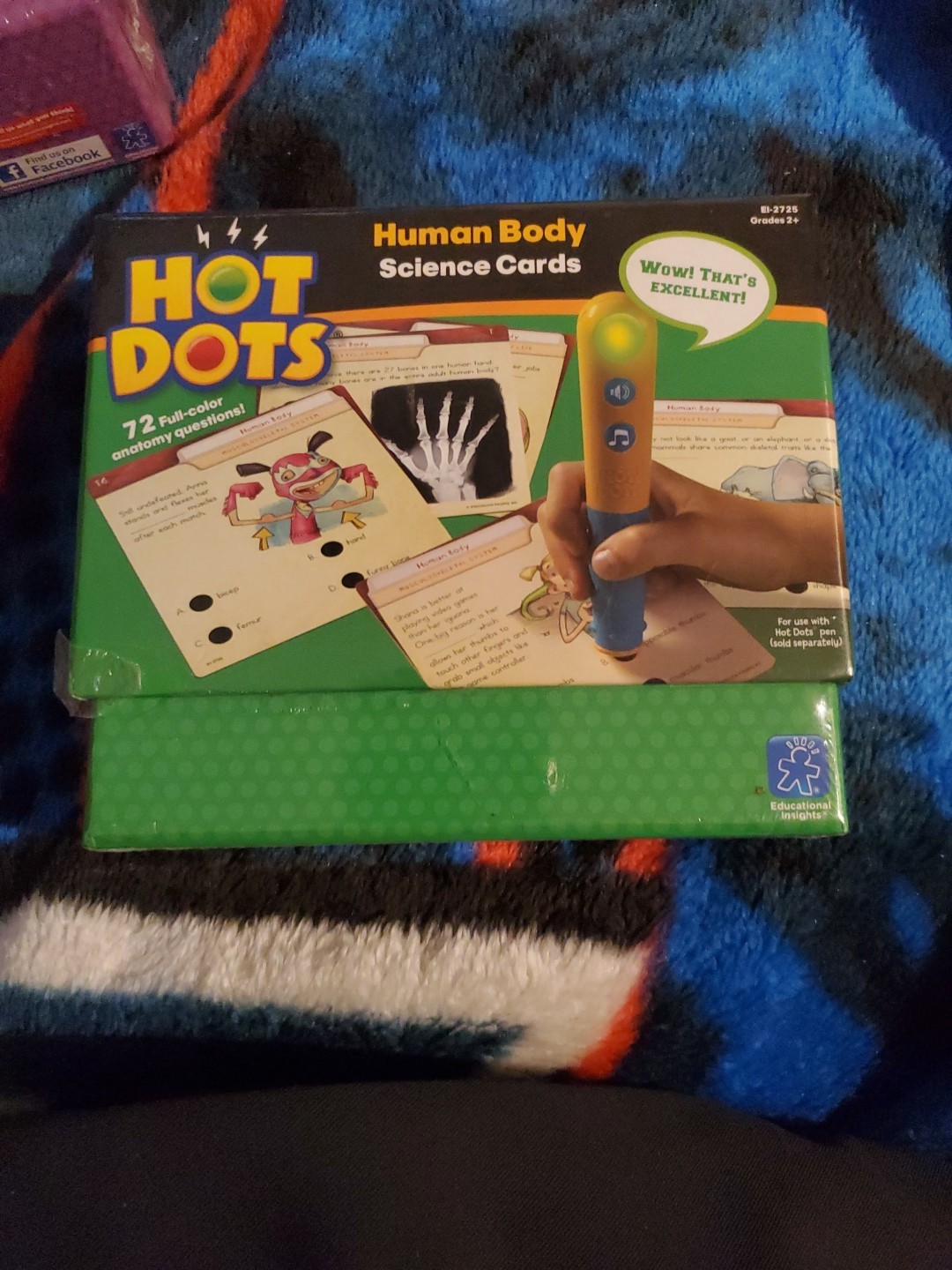 Hot Dots Lot Of 3 Science,Vocabulary,Antonyms Cards All Sealed