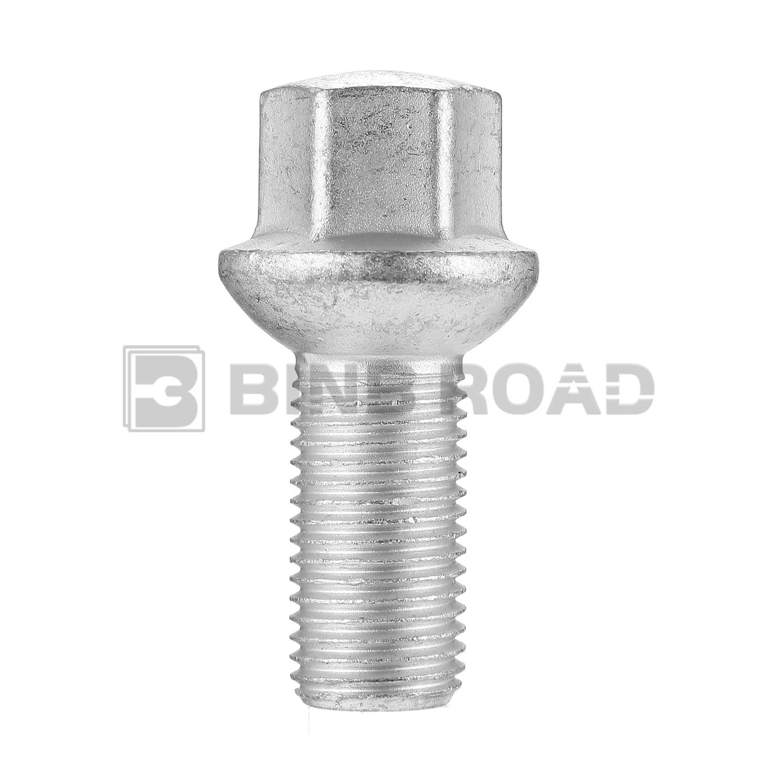 BINB ROAD 5Pcs M14 x 1.5 Wheel Lug Bolts Nuts 0009904907 9904907 5Pcs,Silver