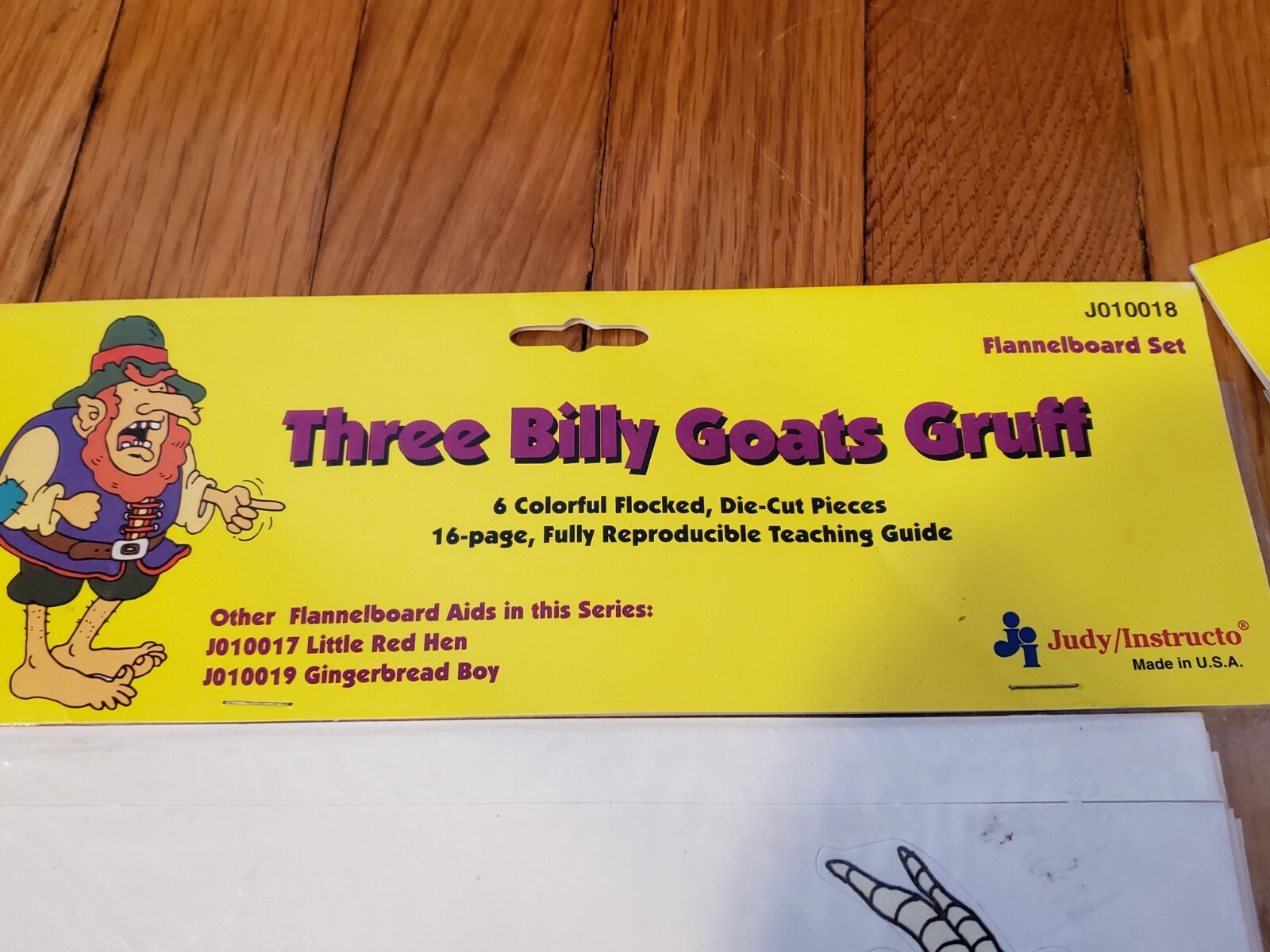 Judy Instructo Flannelboard Sets Children Storytelling Felt
