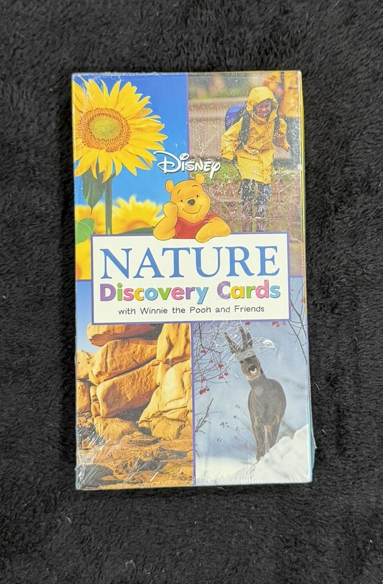 Disney Winnie the Pooh Nature and Animal Discovery Cards Flash Cards