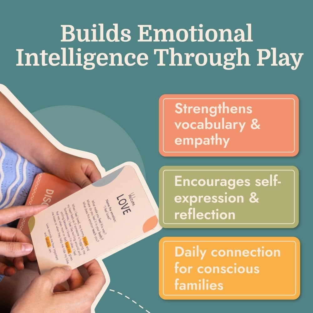 Emotion Flashcards for Toddlers – 25 Cards to Identify Feelings – Fun Illustrati