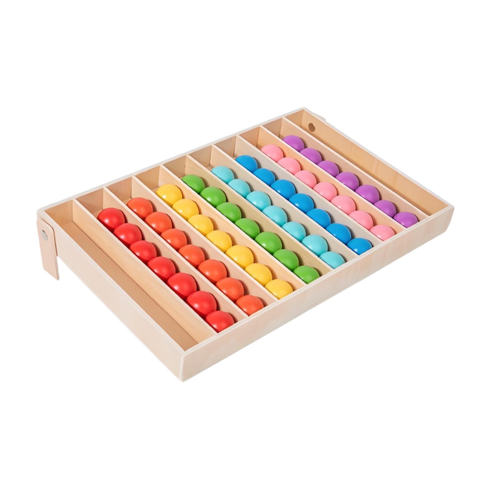 Color Sorting Toys Puzzle Portable Sensory Toys for Children Kids Boys Girls