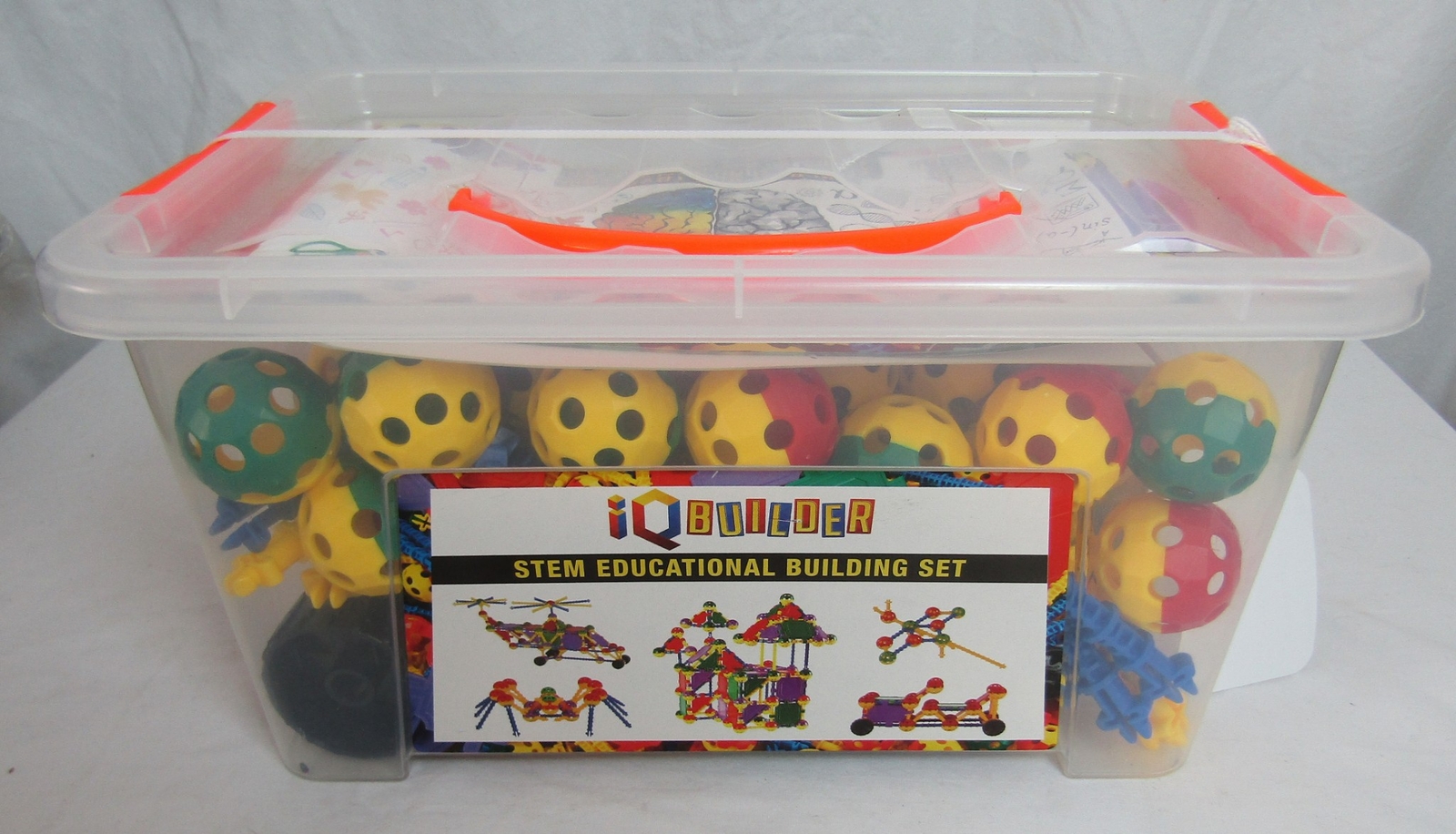 IQ BUILDER STEM EDUCATIONAL BUILDING SET 164 PCS 5+ YEARS UP NIB DHA139