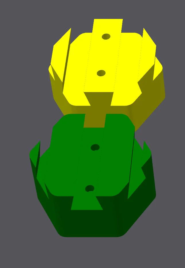 Impossible Dovetail Puzzle – 3D Printed Brain Teaser, Unique Gift for Puzzle