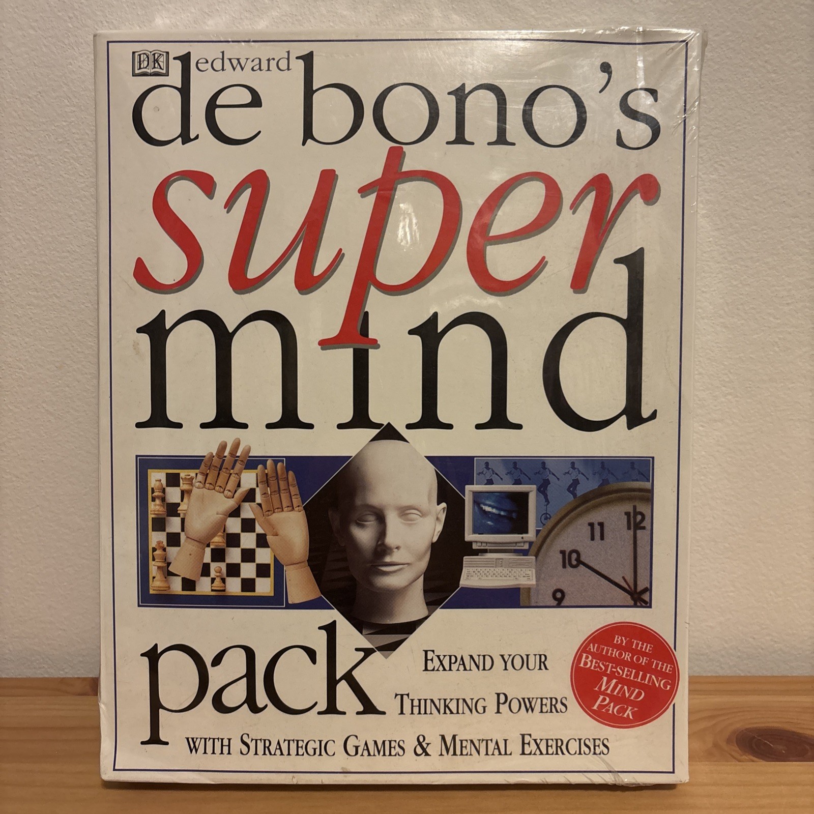 Edward de Bono’s Super Mind Pack New Factory Sealed Best Selling Author Games