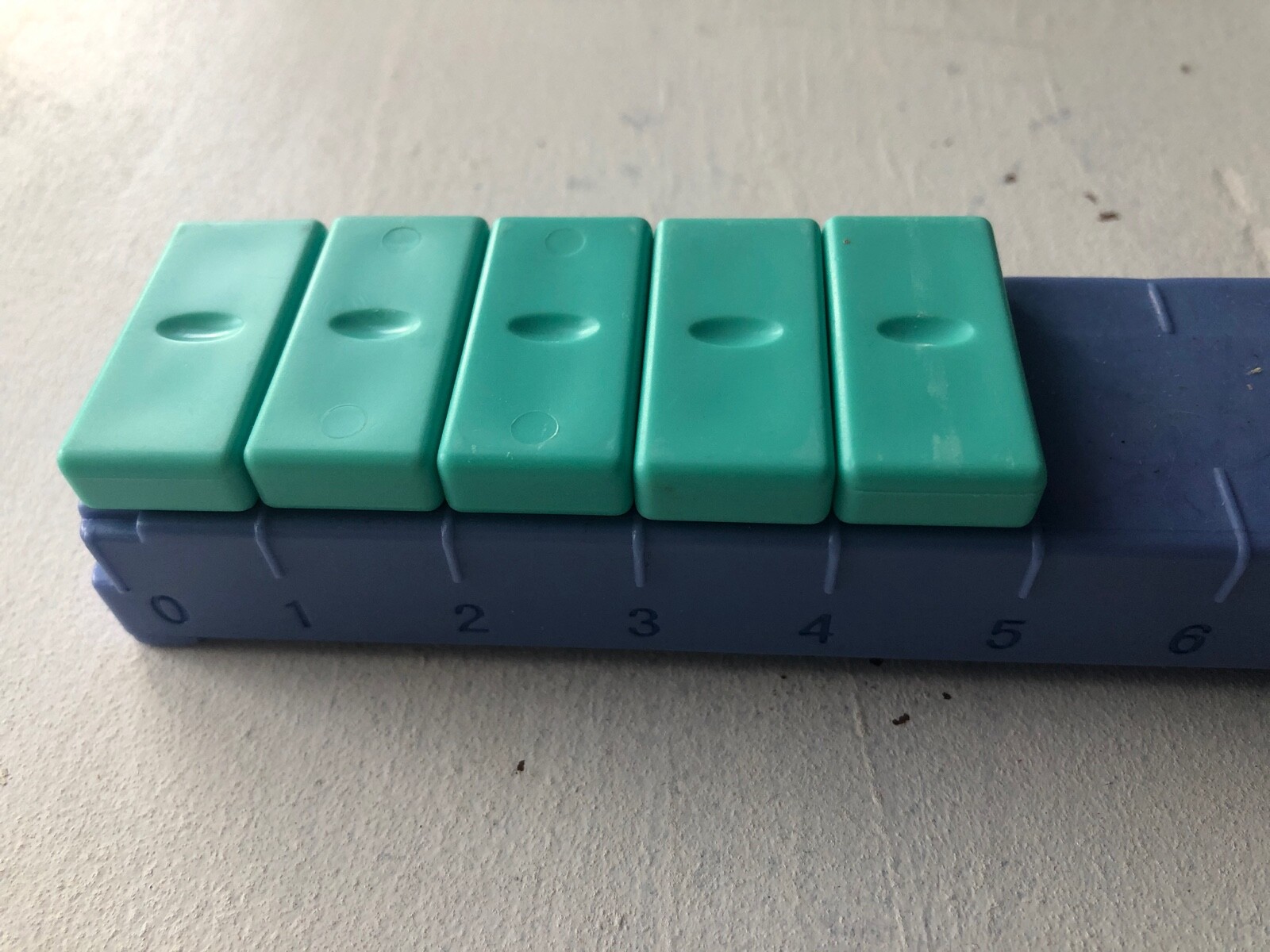 Digi-block 0-30 Number Line 040-0487 ~DigiBlock Digiblocks ~Singles or Sets of 6