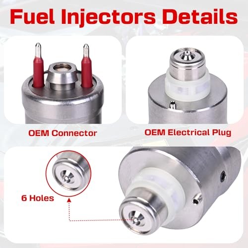 Fuel Injectors Set of 2 Compatible with Buick Roadmaster Cadillac Brougham