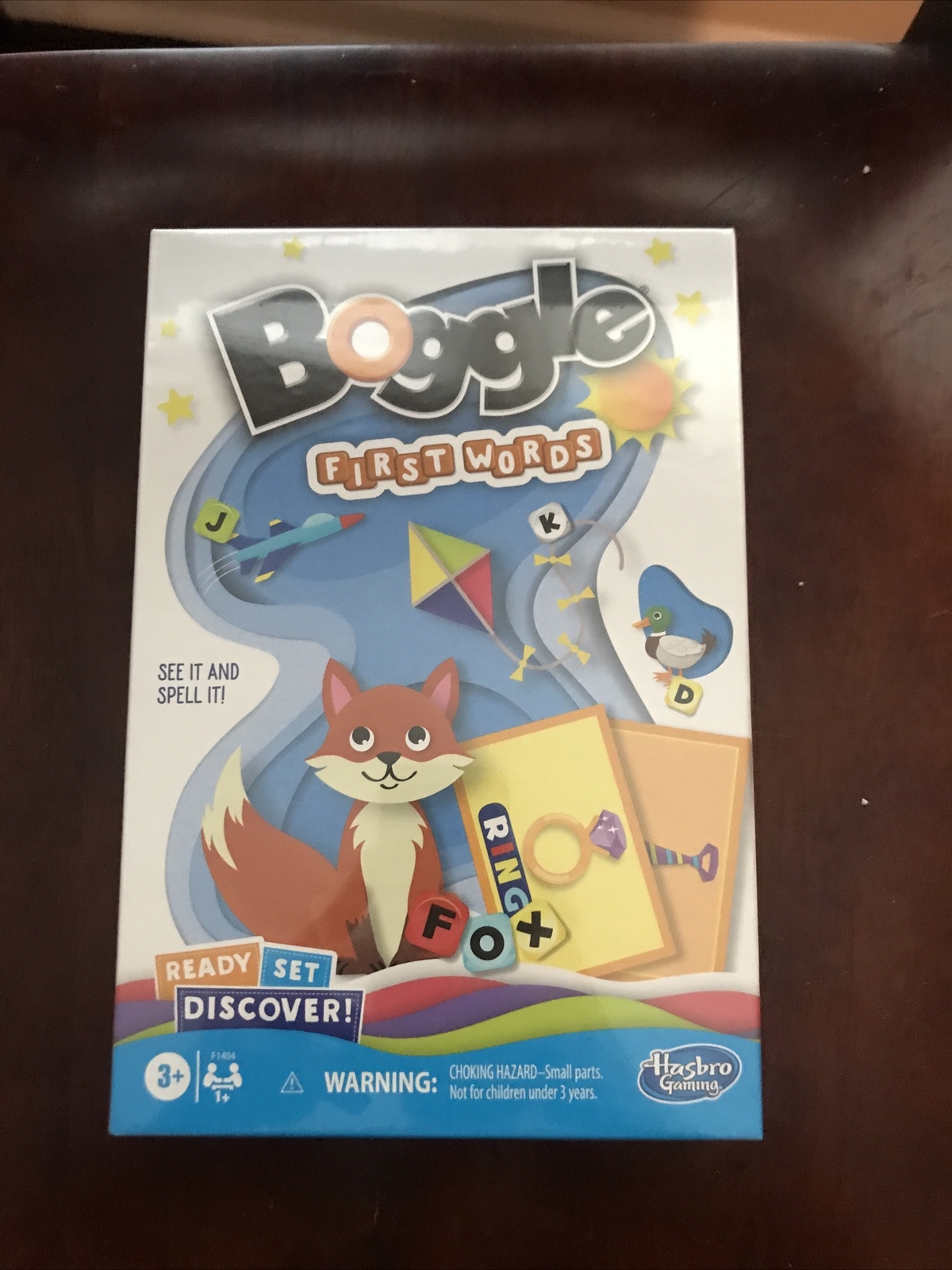 Boggle First Words Game Hasbro Gaming New Sealed