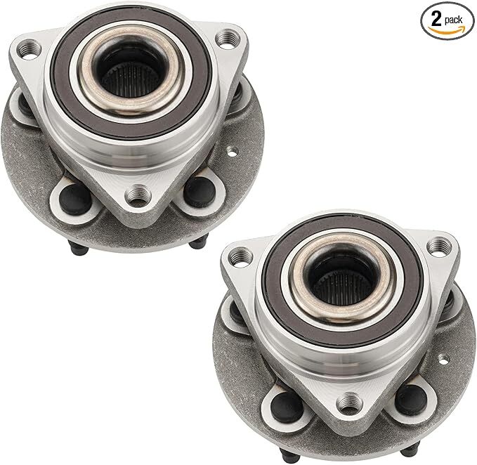KAX 515071 Pair Front Wheel Bearing Hub Assemblies Compatible with 2005-2006