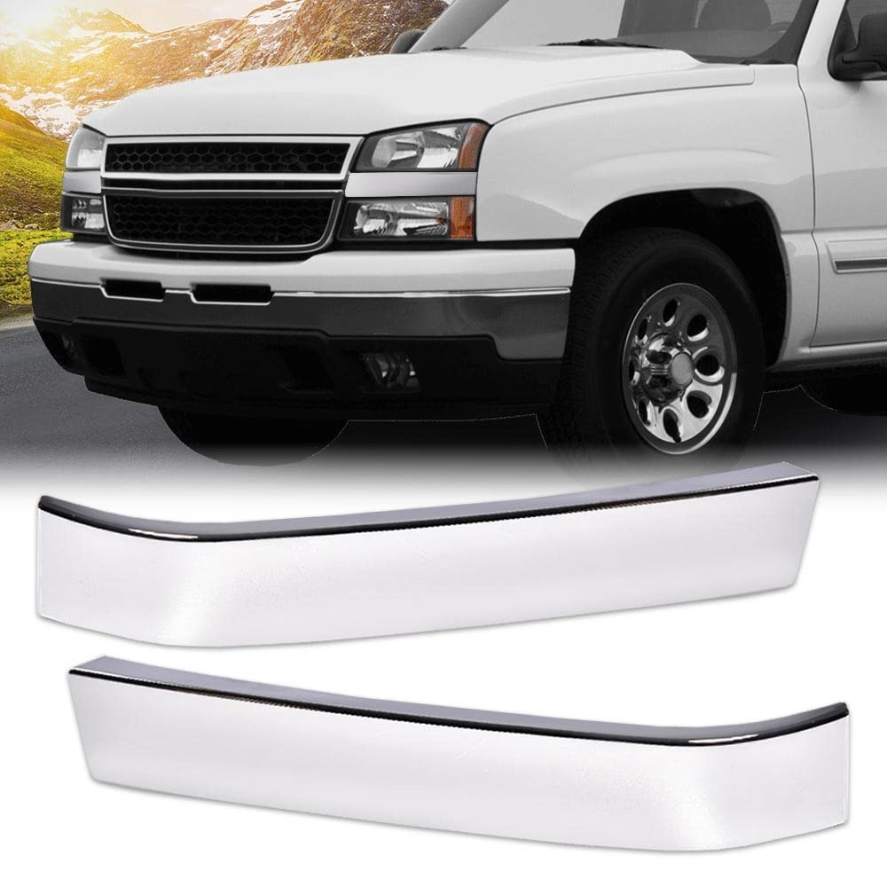 PIT66 Grille Trim Set, Compatible with 2003-2007 Chevy Silverado 1500 Classic HD