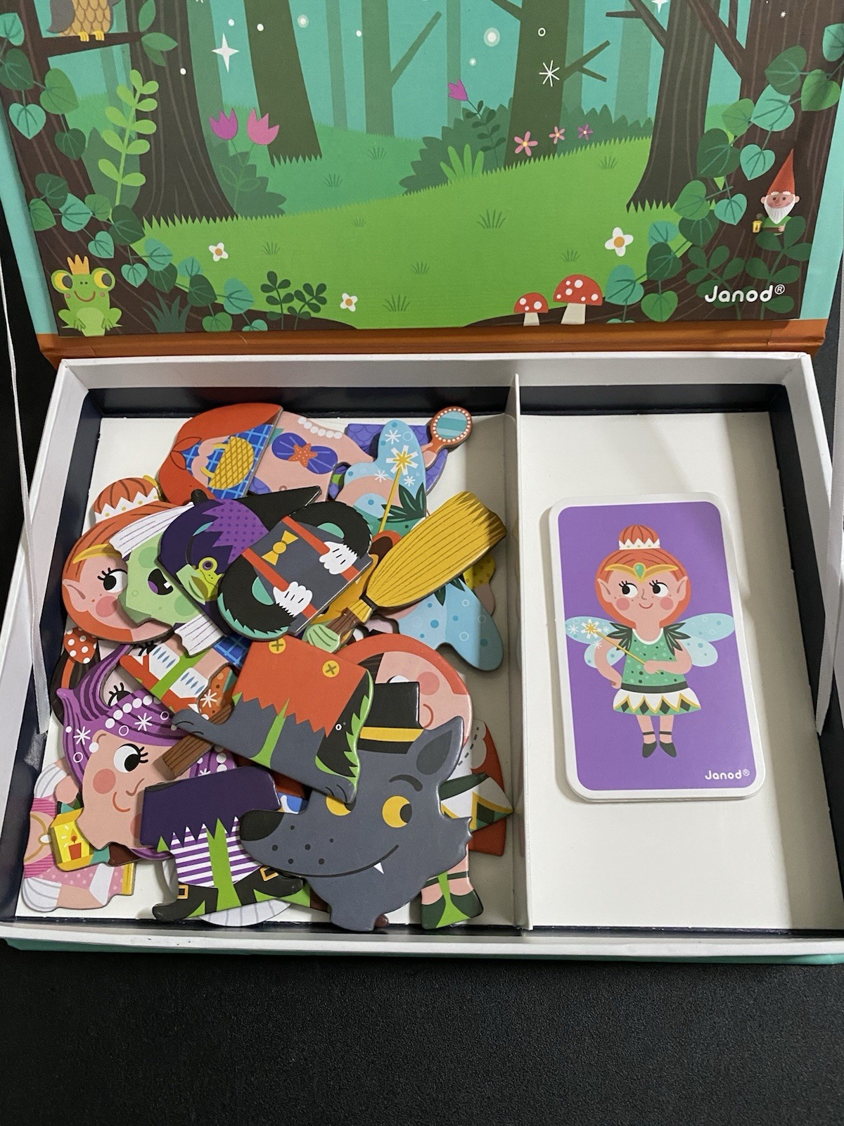 Janod Fairytale Magnetic Puzzle Activity 40 Pieces Ages 3-8