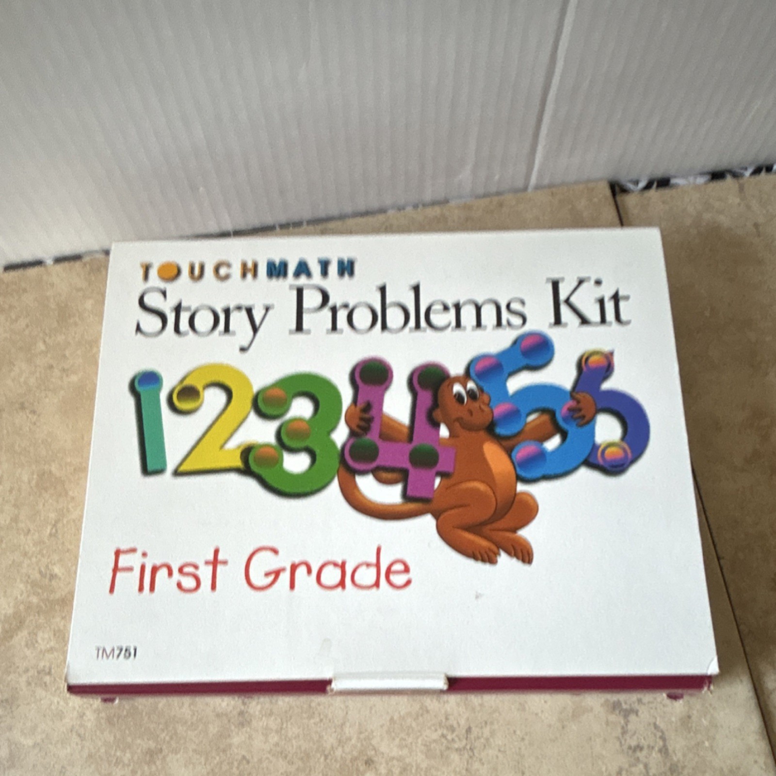 TouchMath First Grade Story Problems Kit TM751 Mathematics Educational Kit –
