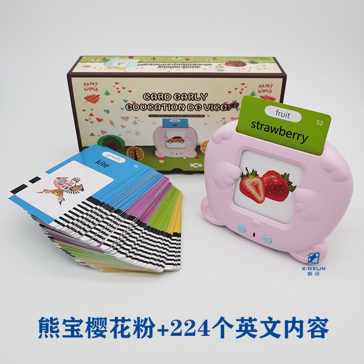 Early Education Flash Cards – Children’s Educational Insert Card Toy