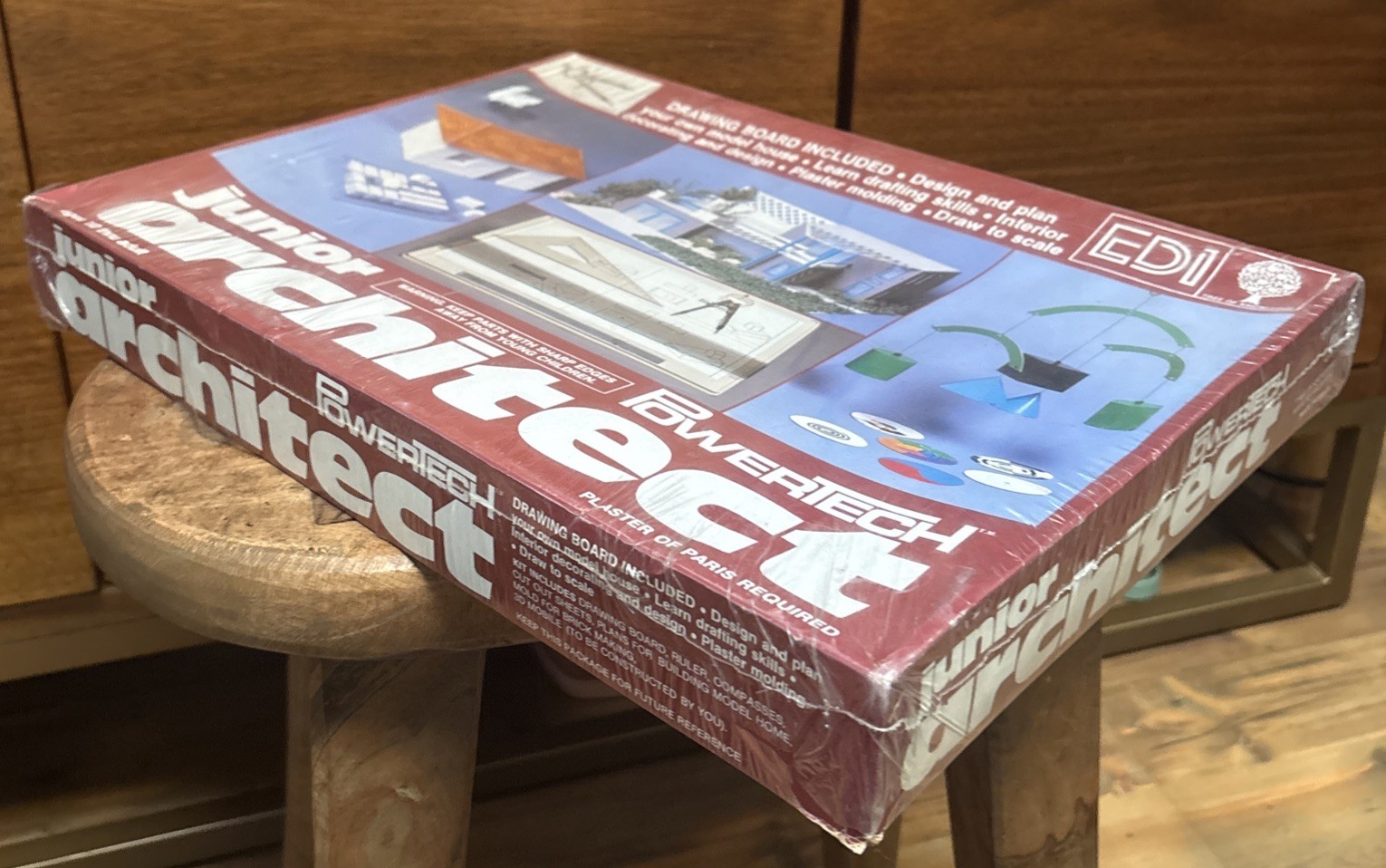 NEW VINTAGE 🏛️ 1979 PowerTech Junior Architect Kit EDI Tree of Knowledge SEALED