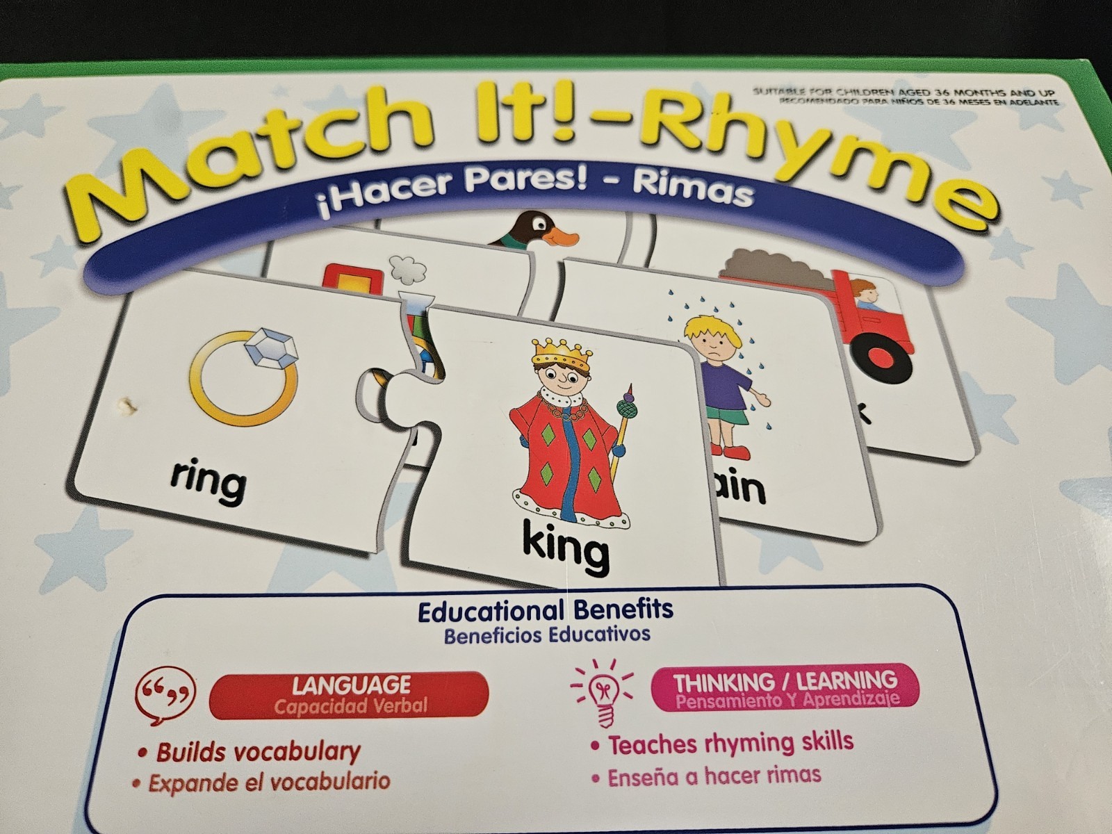 Match It The Self Correcting Puzzle Pairs By Learning Journey Complete Pre-owned