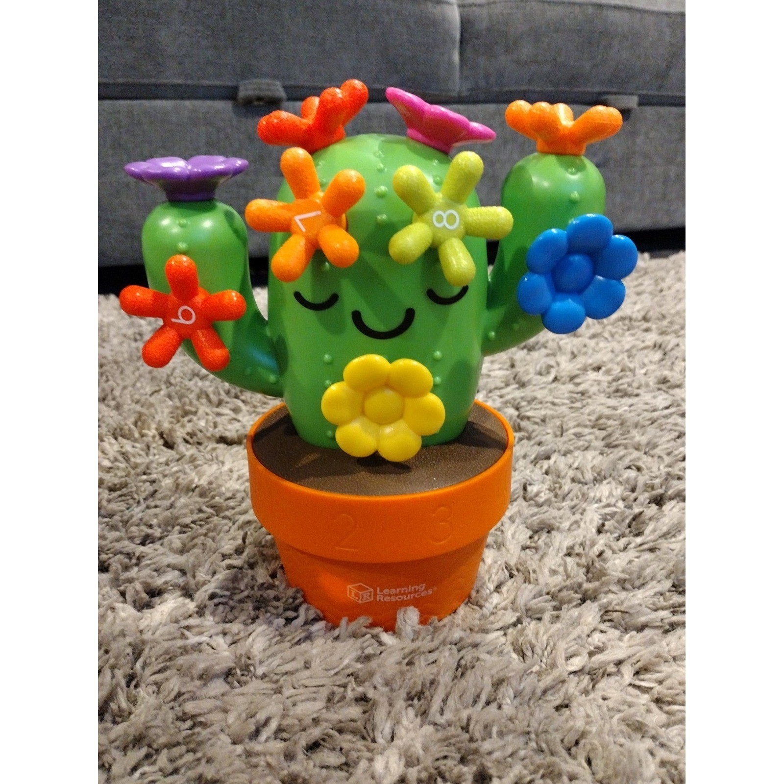 Learning Resources Carlos the Pop & Count Cactus with Self Storage