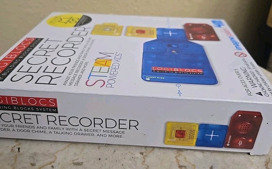 Secret Recorder (Build Over 10 Custom Circuit Systems) New In Sealed Box.