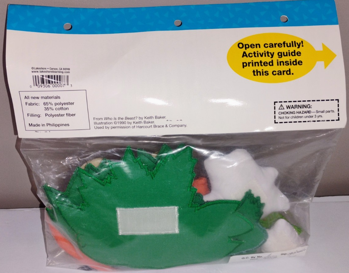 Lakeshore Learning Storytelling Kit Who is the Beast Vintage Preschool