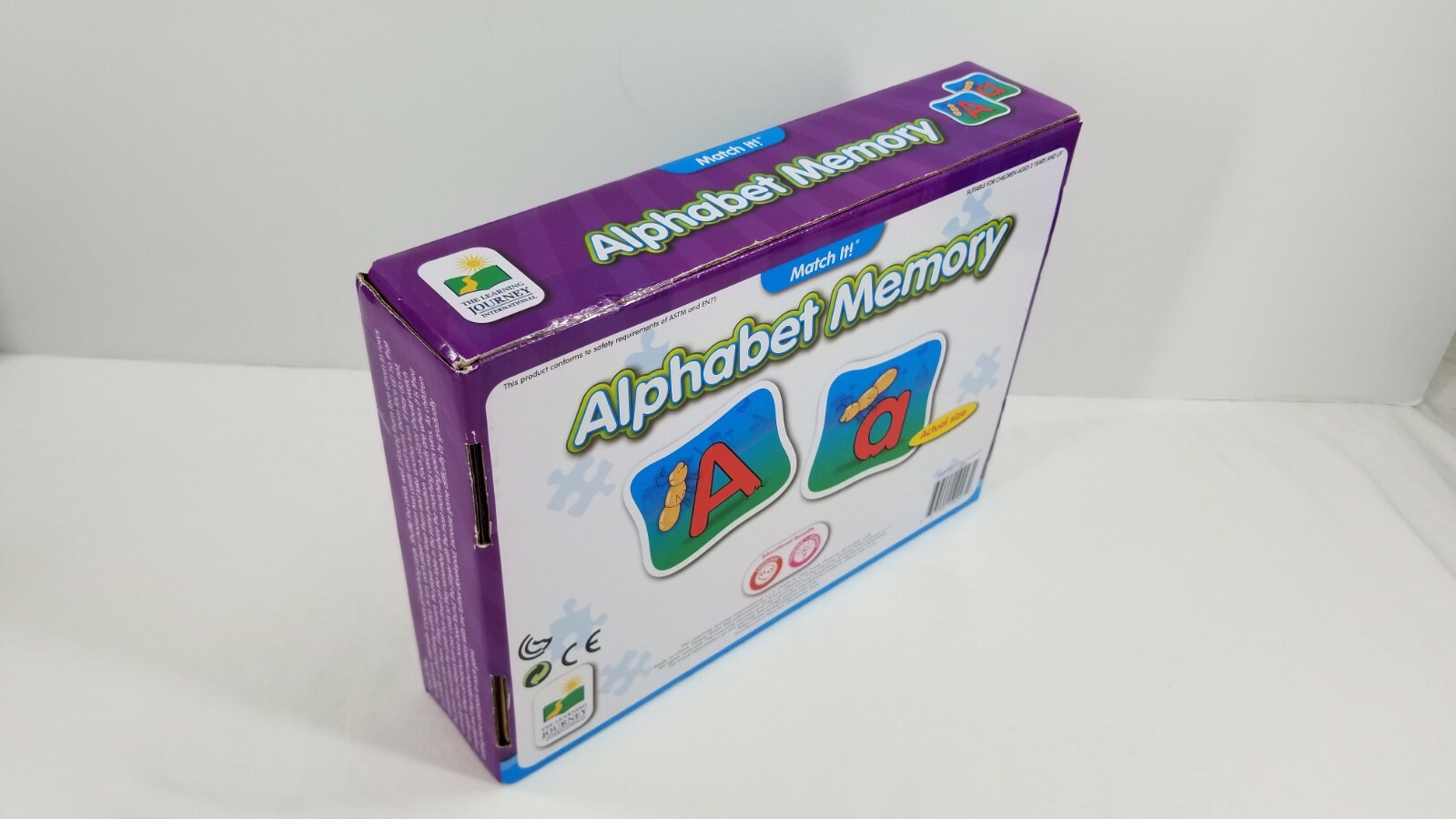 The Learning Journey Match It Alphabet Memory Educational At Home Fun