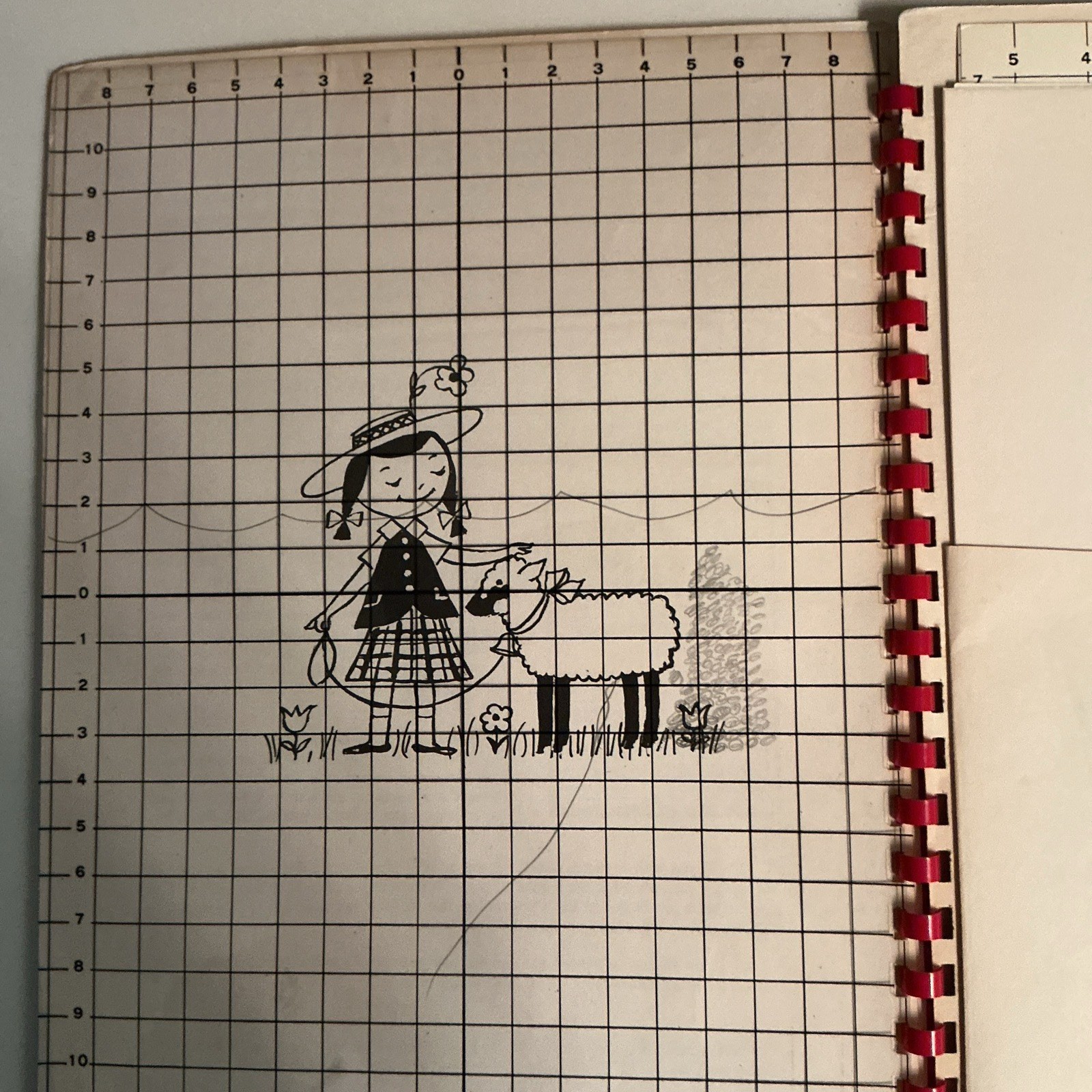 Vintage 60s Magic Sketch Book Drawing Book – Complete