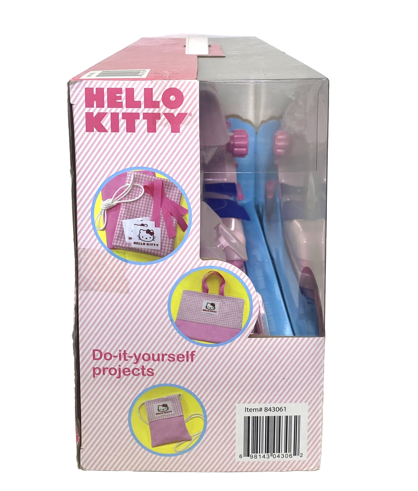 Hello Kitty Chainstitch Sewing Machine & Bead Applicator Activity Set Sanrio NOS