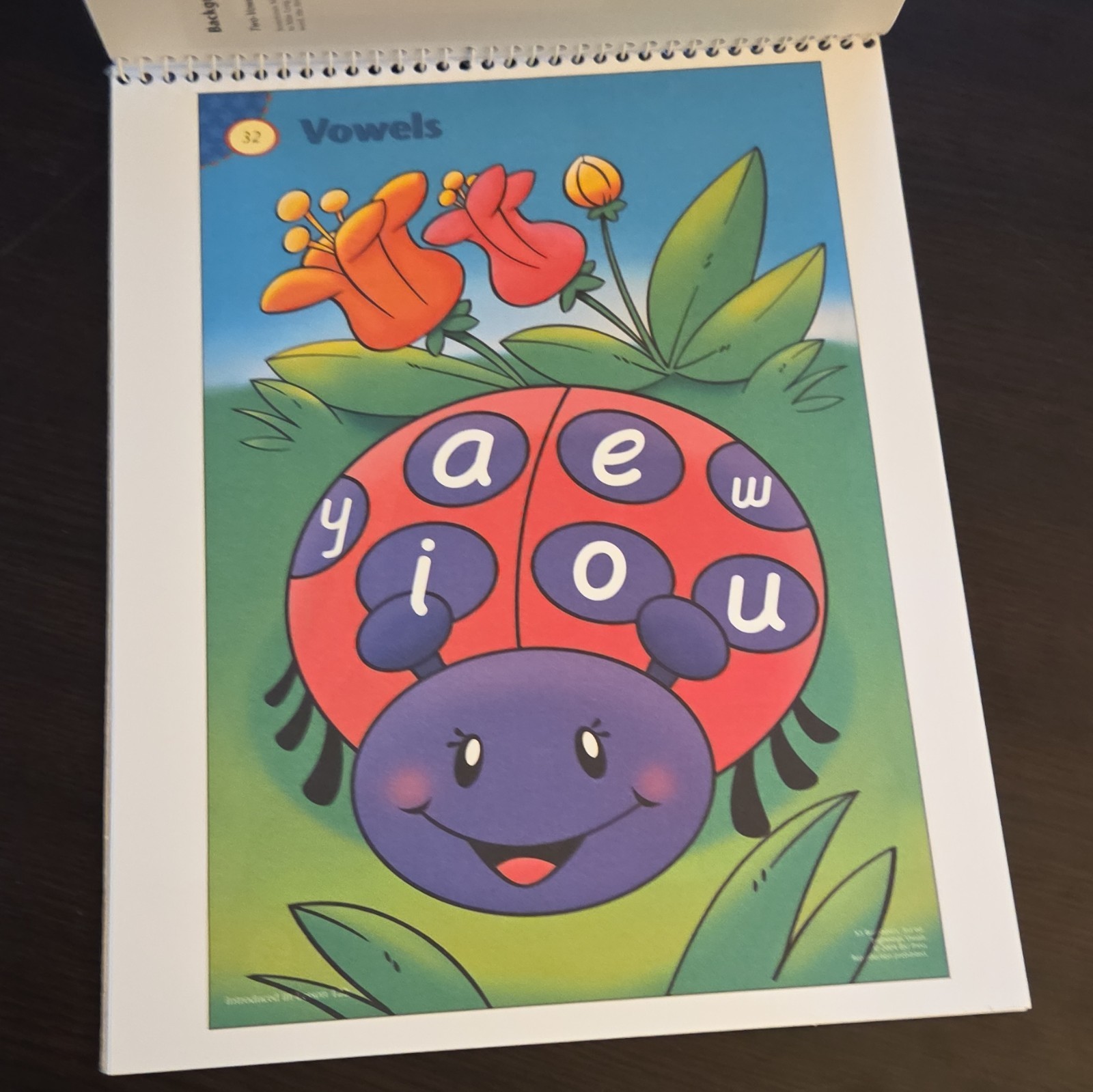 BJU Press Kindergarten Beginnings Visuals K5 Flip Chart 3rd Ed Alphabet 2008