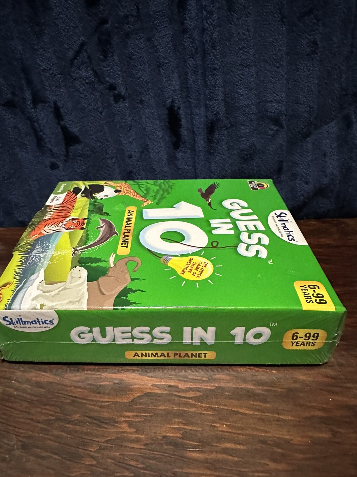 Skillmatics Guess in 10 Animal Planet Card Game Brand New Sealed