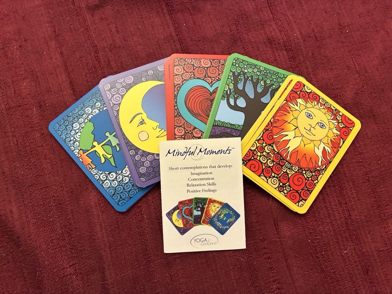 Yoga Calm for Children: Educating Heart, Mind, and Body – Card Deck Only
