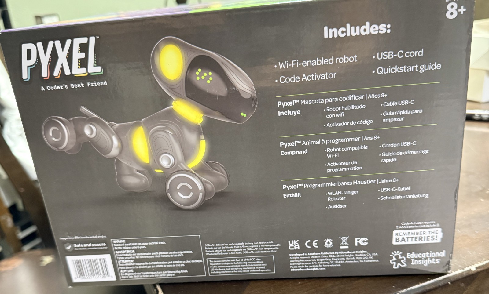 Educational Insights PYXEL A Coder’s Best Friend – Coding Robots for Kids