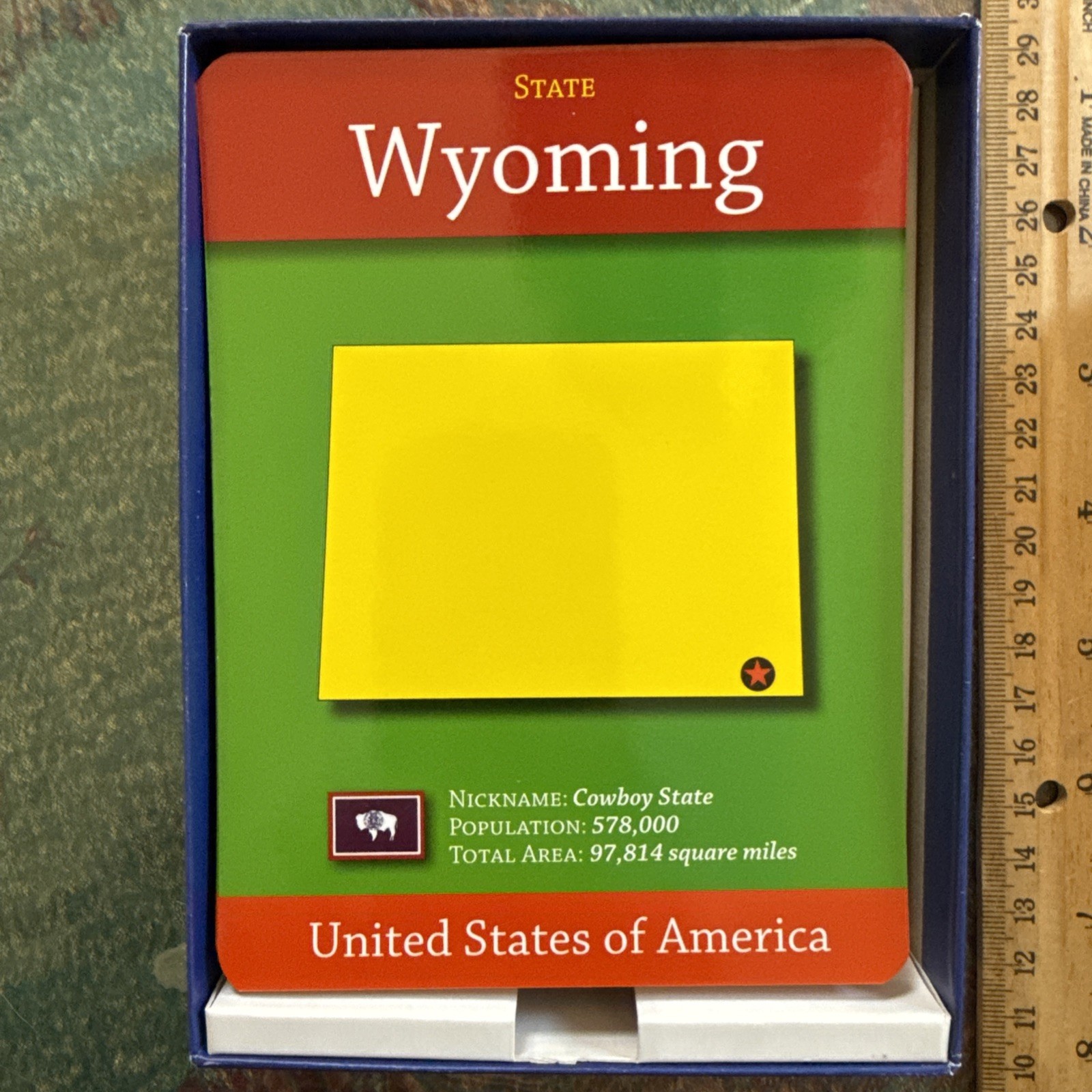 USA Geo Cards In Excellent Condition- Flashcards Or 5 Great Games- US Geography