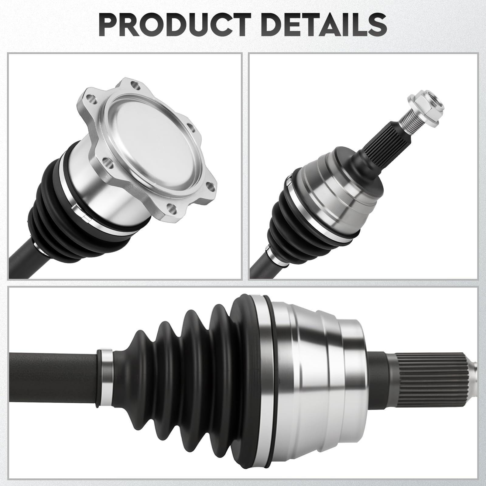 NEW Front CV Axle Shaft Assembly fits for Chevy Silverado 1500/2500/3500 HD, …